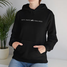 Load image into Gallery viewer, Boys Have Feelings Hoodie - Unisex Heavy Blend Sweatshirt
